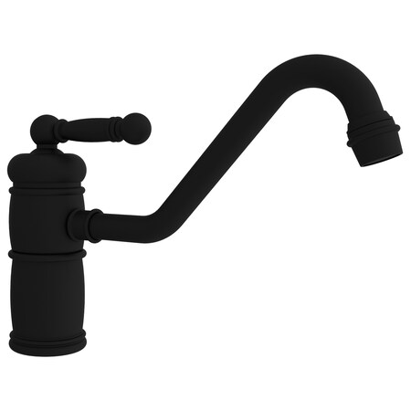 Newport Brass Single Handle Kitchen Faucet in Flat Black 940-56